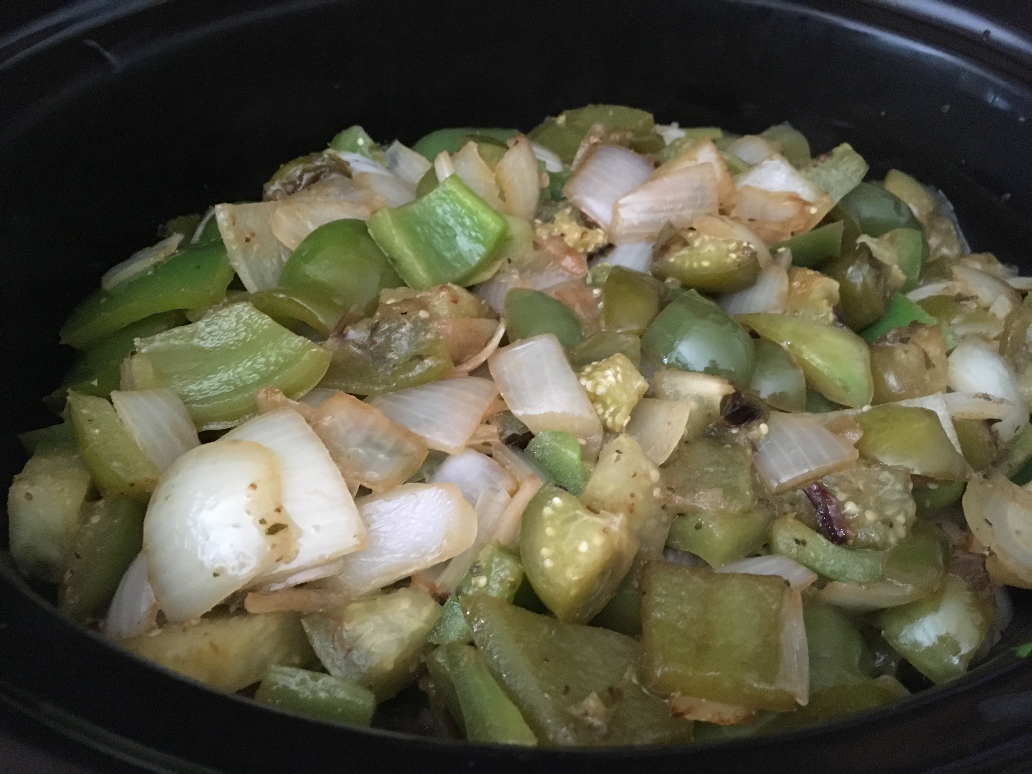 slow cooker pork chile verde