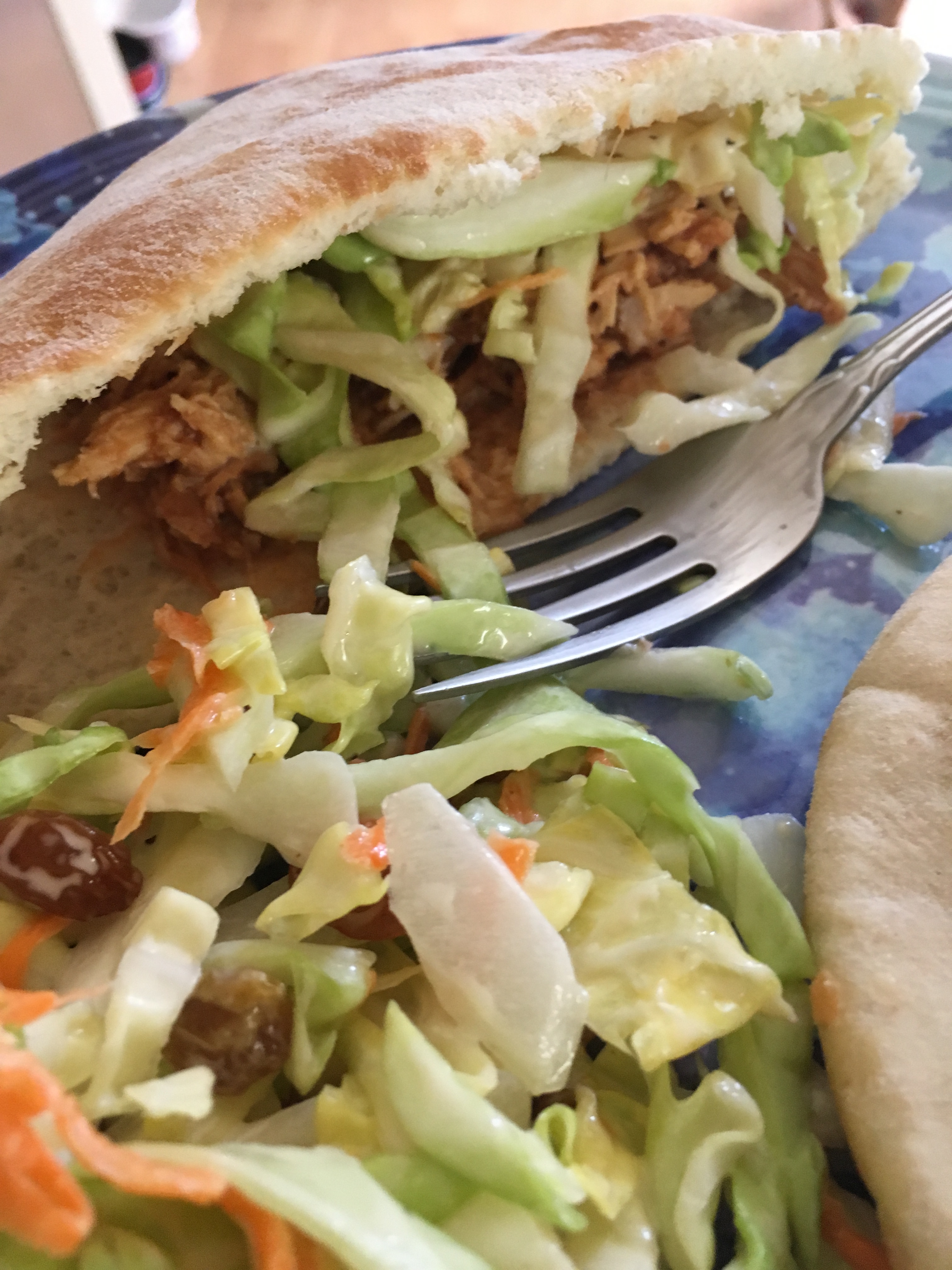slow cooked bbq pulled chicken