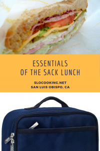 Essentials of the sack lunch