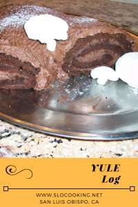 Yule Log from sloCooking.net