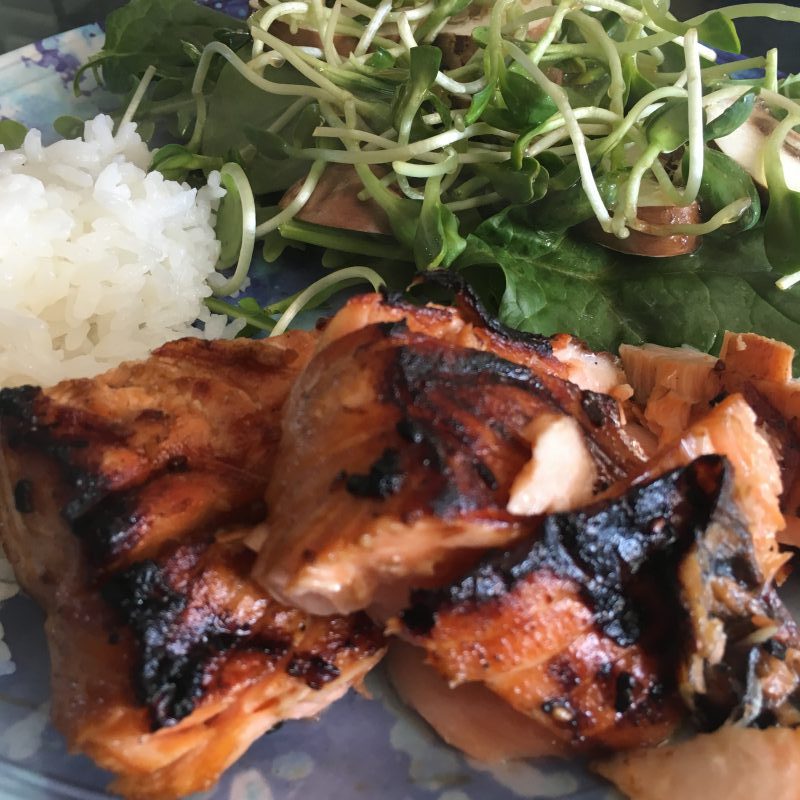 Brown Sugar Glazed Salmon - sloCooking