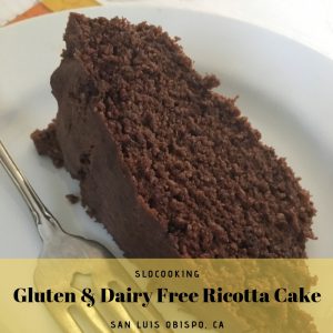 gluten free ricotta cake #slocooking #glutenfree #dairyfree