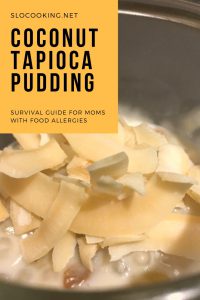 Coconut Tapioca Pudding by sloCooking.net #dairyfree #dessert