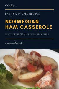 Norwegian Ham Casserole by sloCooking.net #comfortfood #casserole