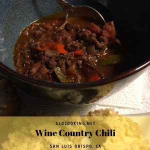 wine country chili from slocooking.net #chili #slocooking #crockpot