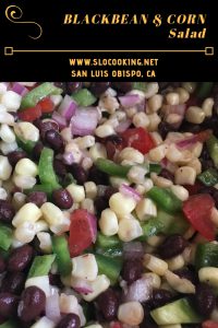 Black Bean and Corn Salad by sloCooking.net #healthyrecipe #salad