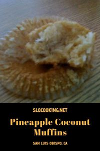 pineapple.coconut muffins from slocooking.net
