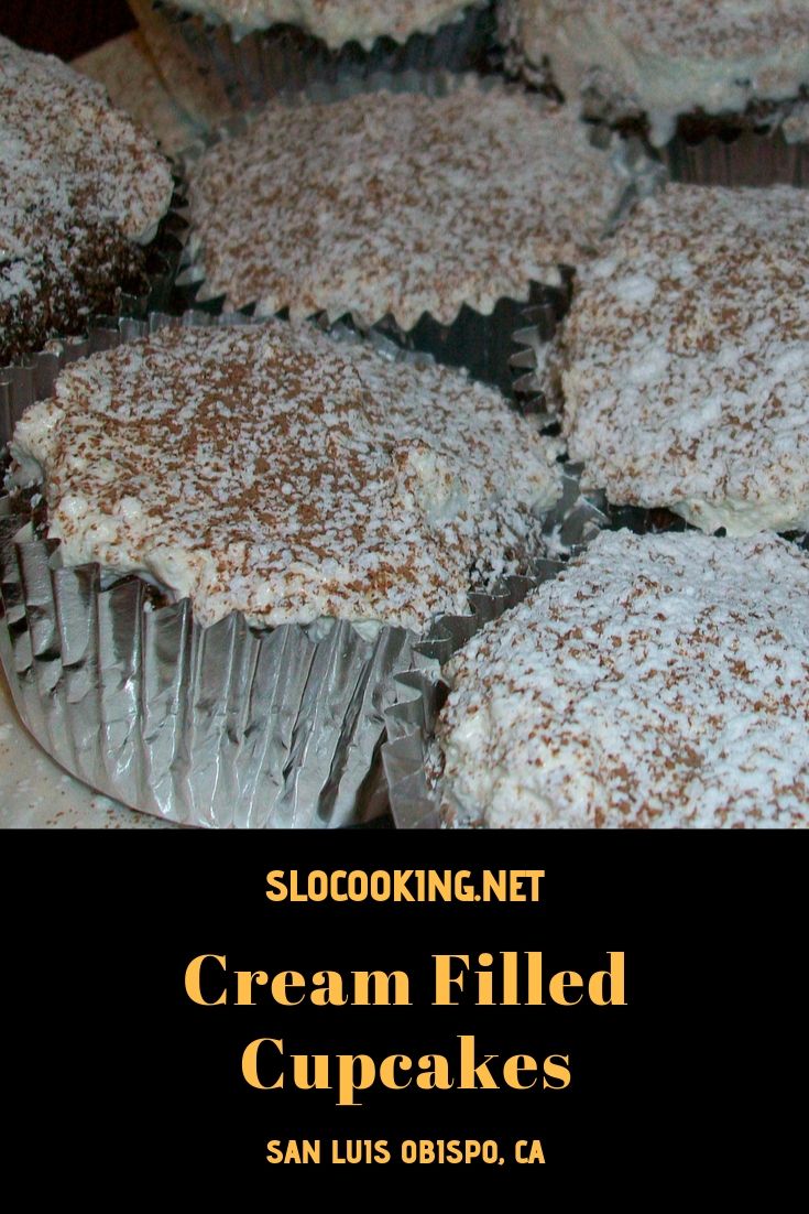Cream Filled Cupcakes Slocooking 