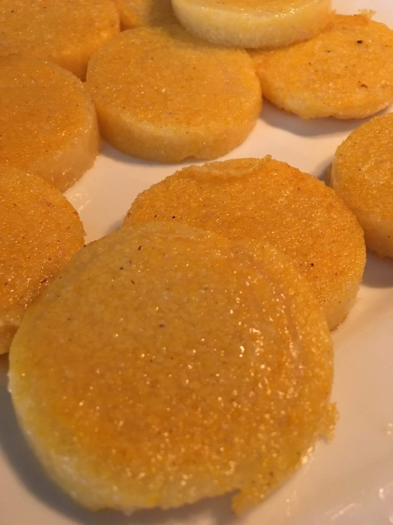 Pan Fried Polenta sloCooking