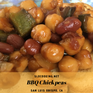 sloCooking recipe BBQ Chickpeas