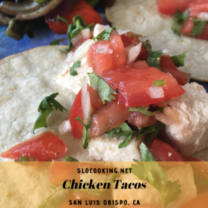 sloCooking recipe chicken tacos with chili and lime