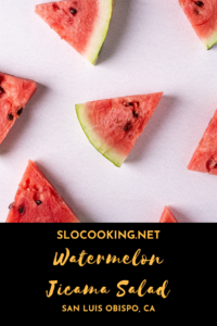 sloCooking recipe Watermelon Jicama Salad