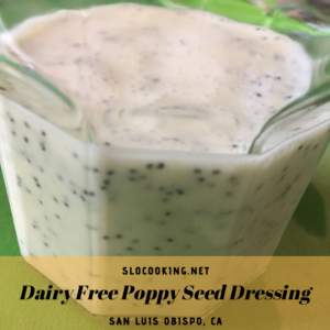 Dairy-Free Poppy Seed Dresssing