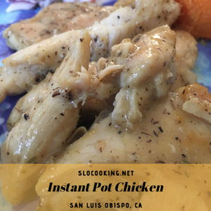 Instant pot chicken by sloCooking