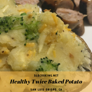 Healthy twice baked potato by sloCooking