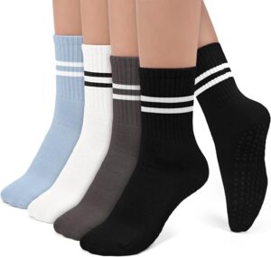 tall Pilates gripper socks