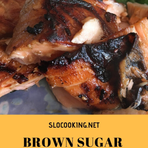 brown sugar glazed salmon by sloCooking